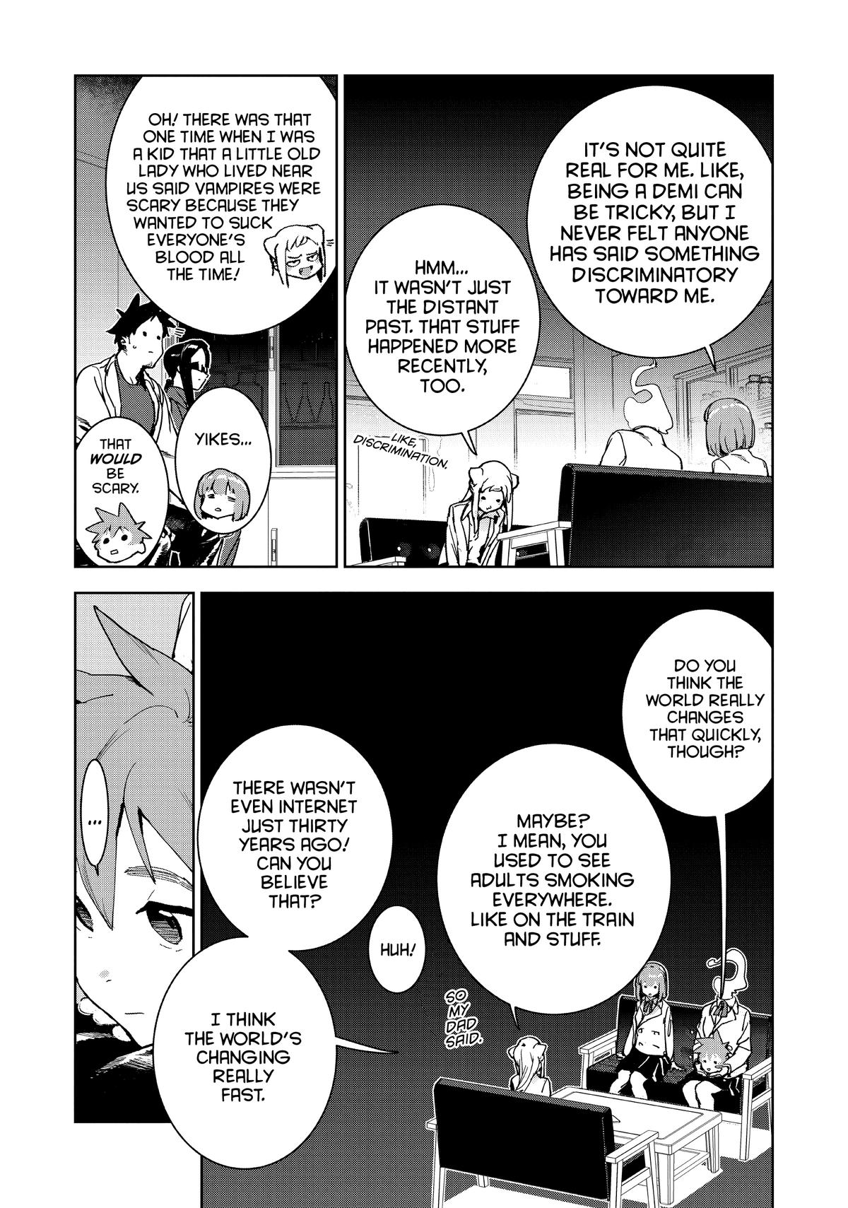 Read Interviews with Monster Girls (en) Manga Online