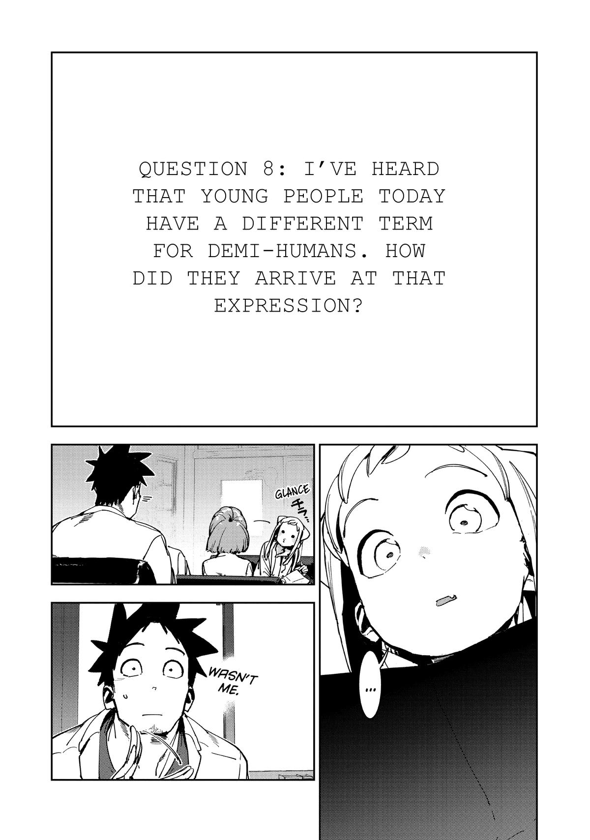 Read Interviews with Monster Girls (en) Manga Online