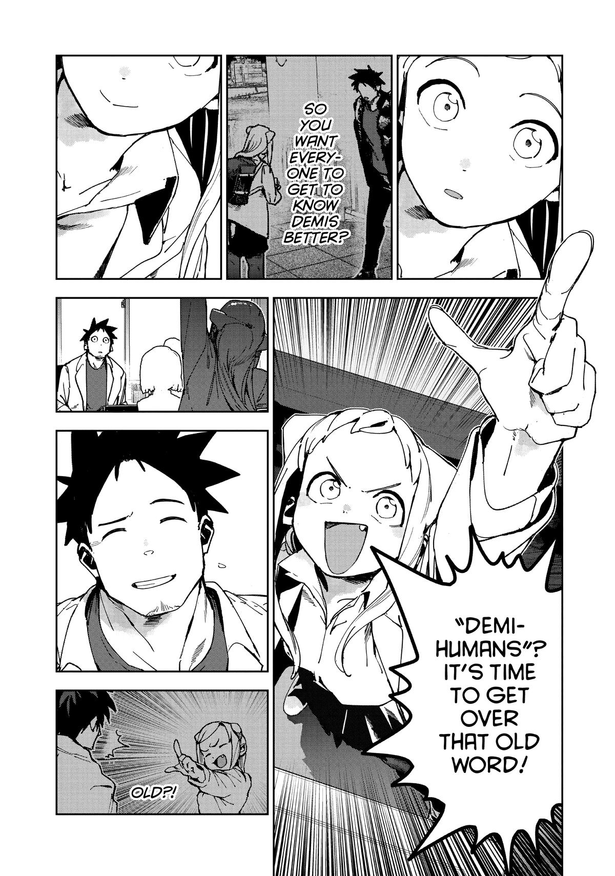 Read Interviews with Monster Girls (en) Manga Online