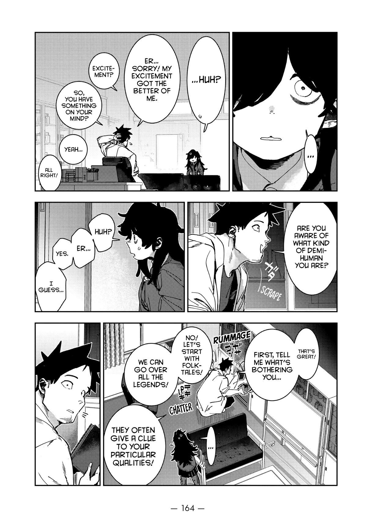 Read Interviews with Monster Girls (en) Manga Online