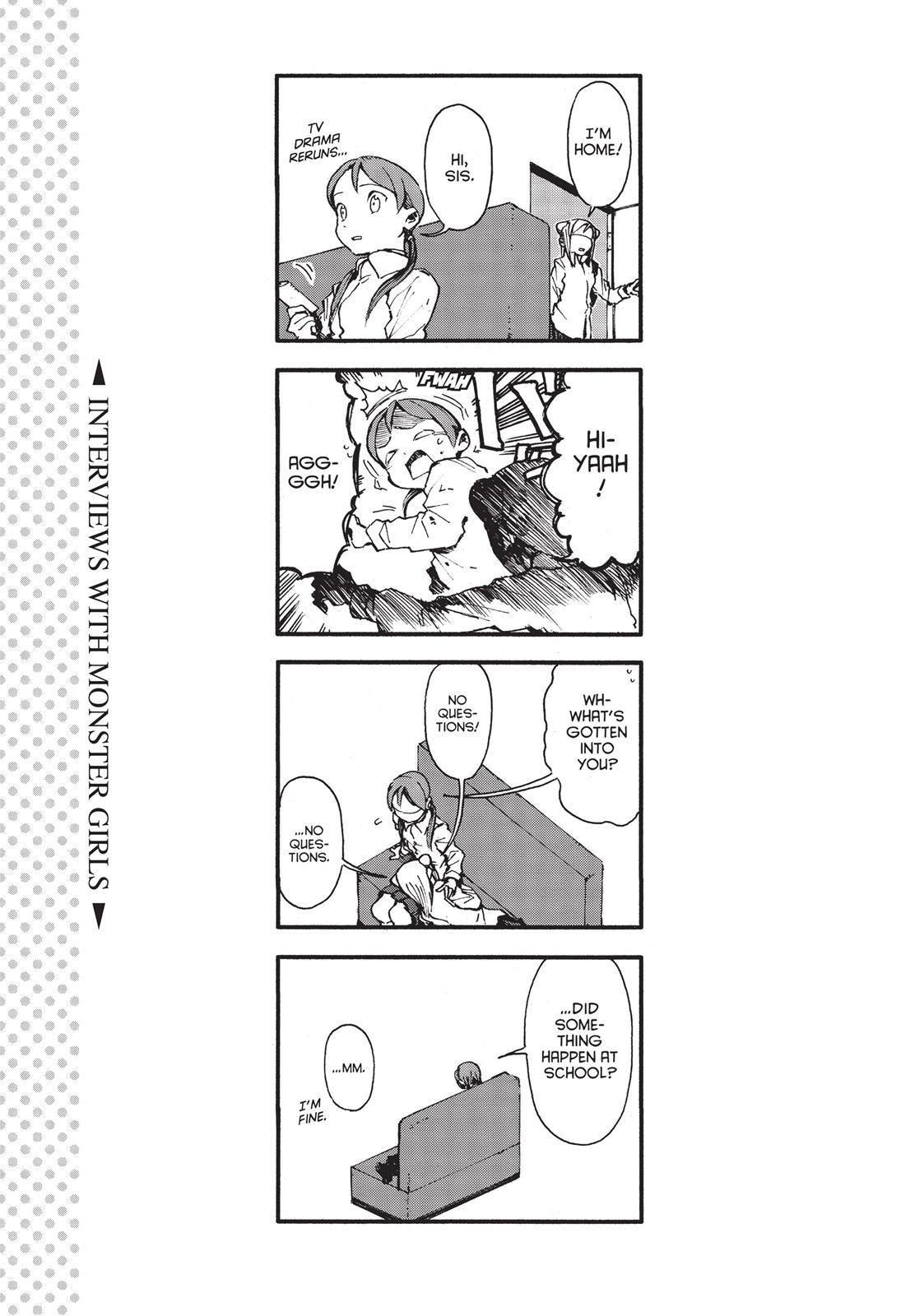 Read Interviews with Monster Girls (en) Manga Online