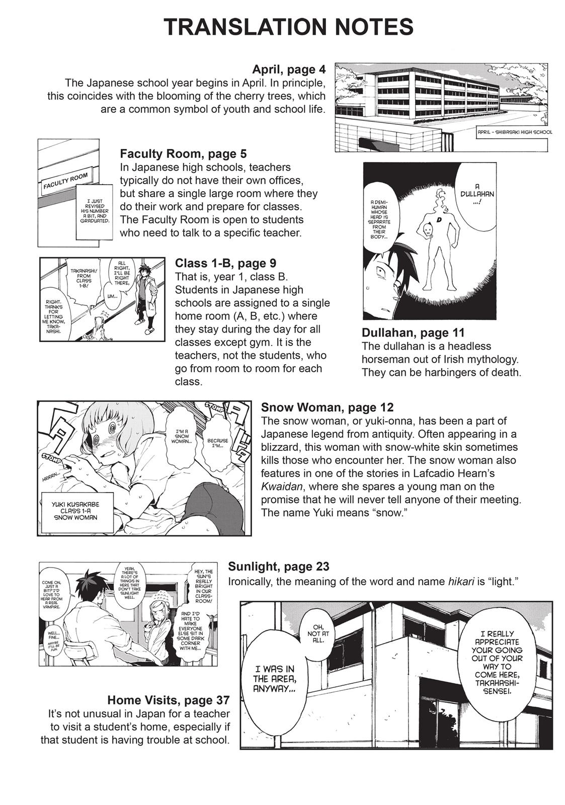 Read Interviews with Monster Girls (en) Manga Online