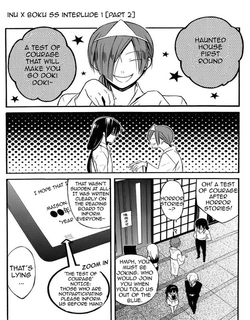 Read Inu x Boku SS (en) Manga Online