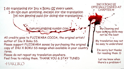 Read Inu x Boku SS (en) Manga Online