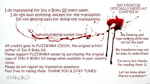 Read Inu x Boku SS (en) Manga Online