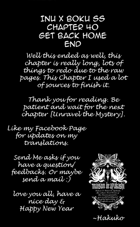 Read Inu x Boku SS (en) Manga Online