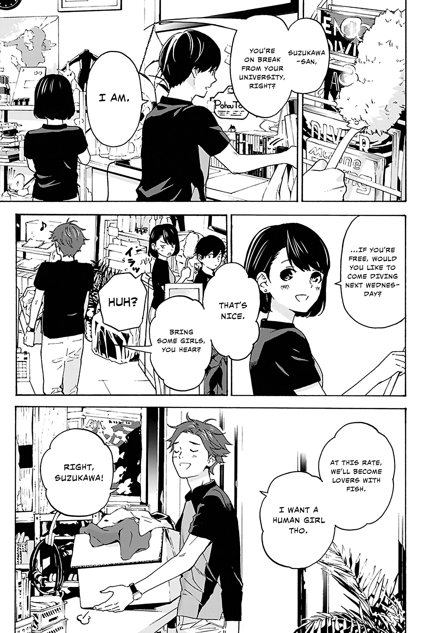 Read Josee, the Tiger and the Fish (en) Manga Online