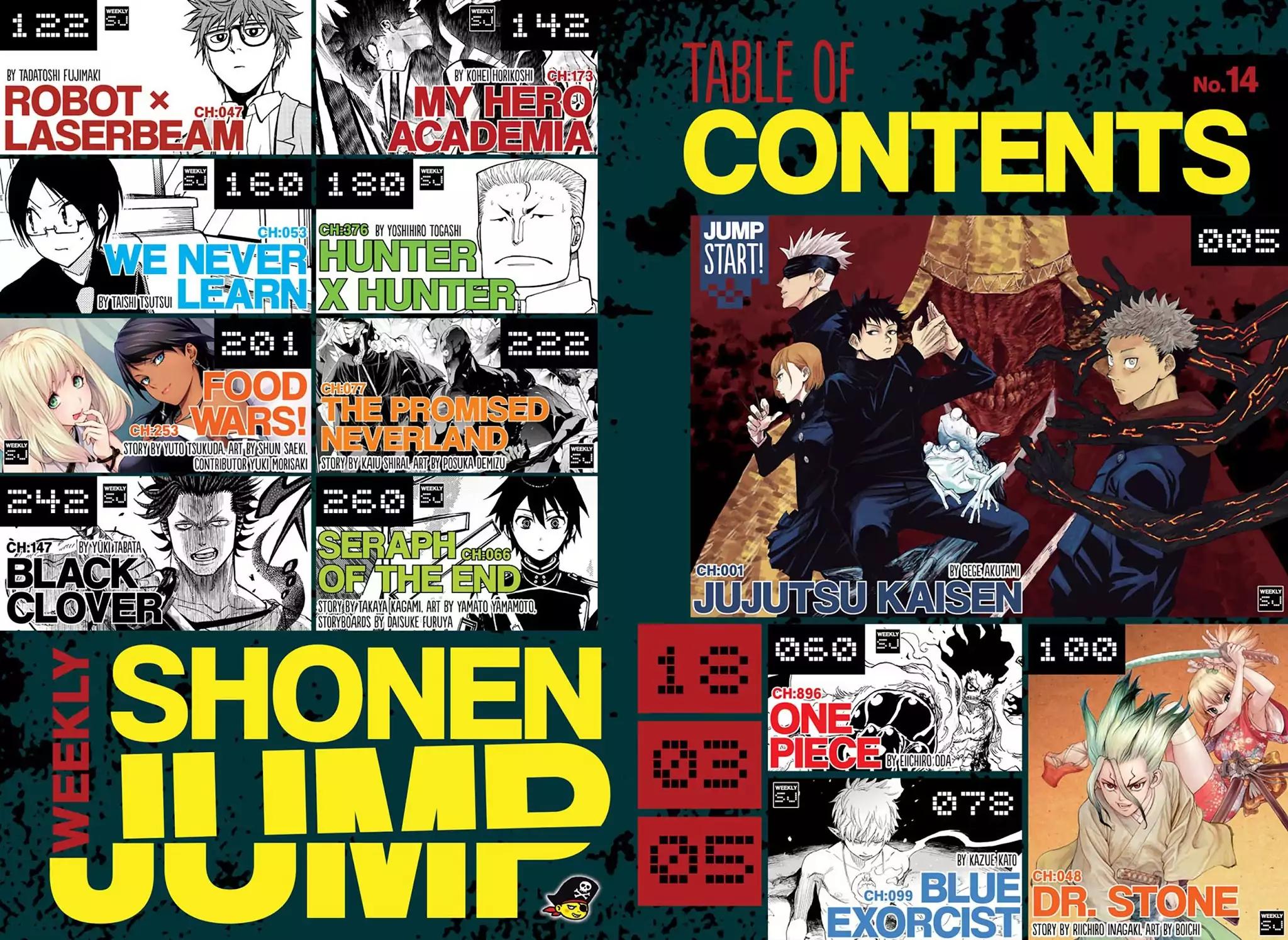 Read Jujutsu Kaisen (en) Manga Online