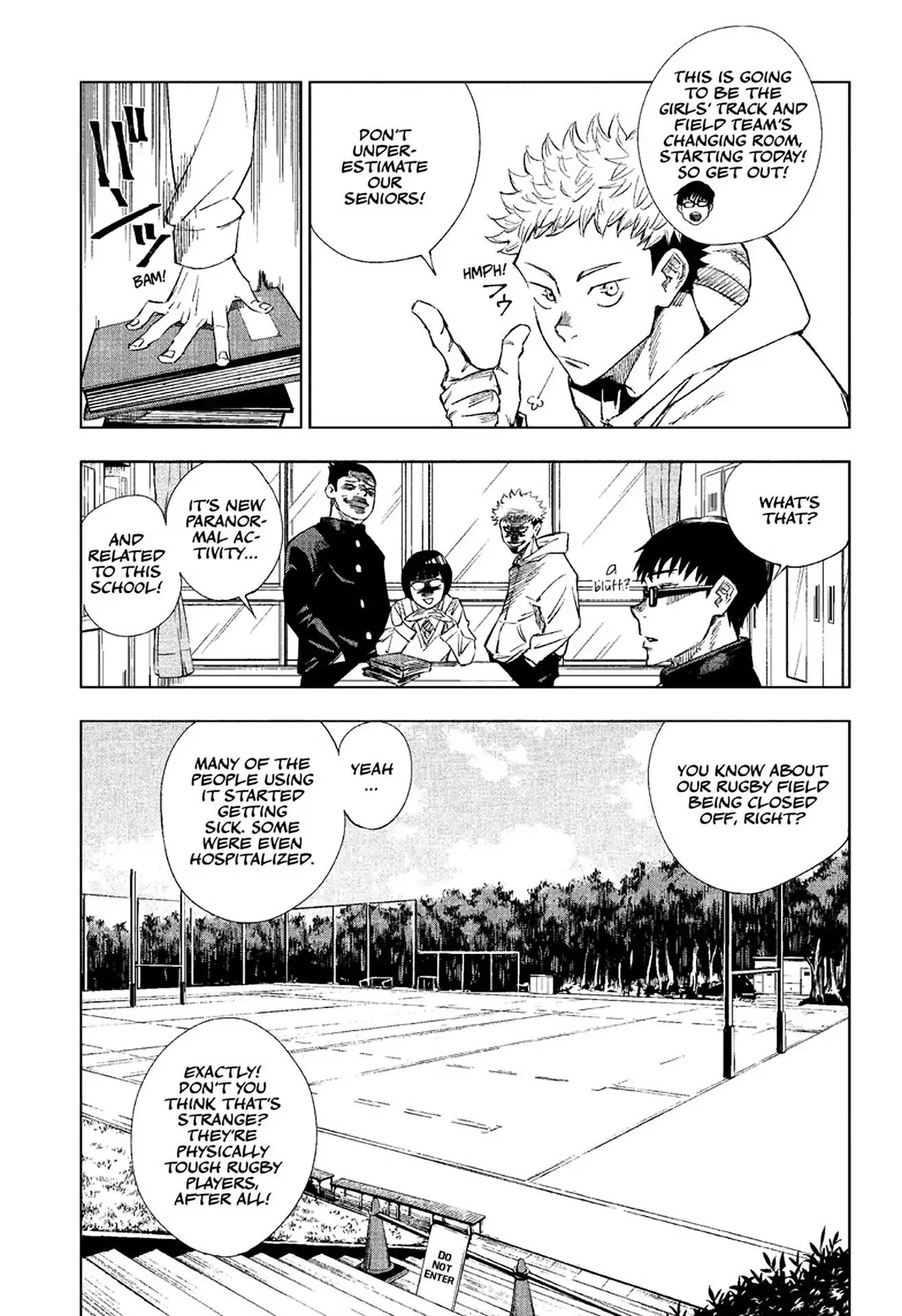 Read Jujutsu Kaisen (en) Manga Online