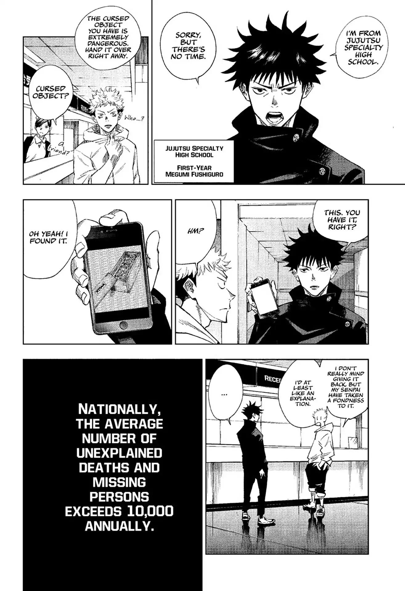 Read Jujutsu Kaisen (en) Manga Online