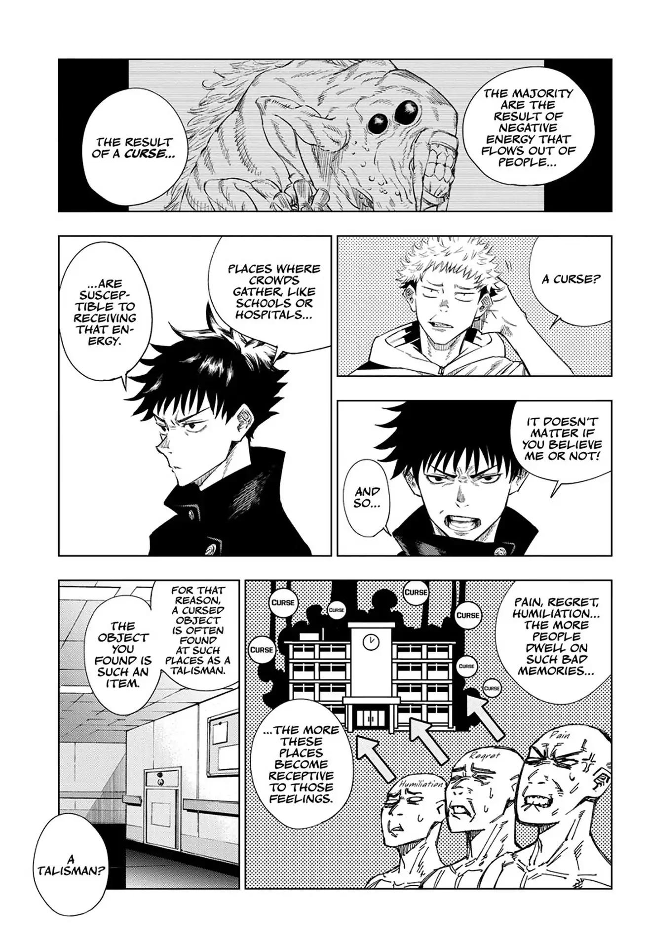 Read Jujutsu Kaisen (en) Manga Online