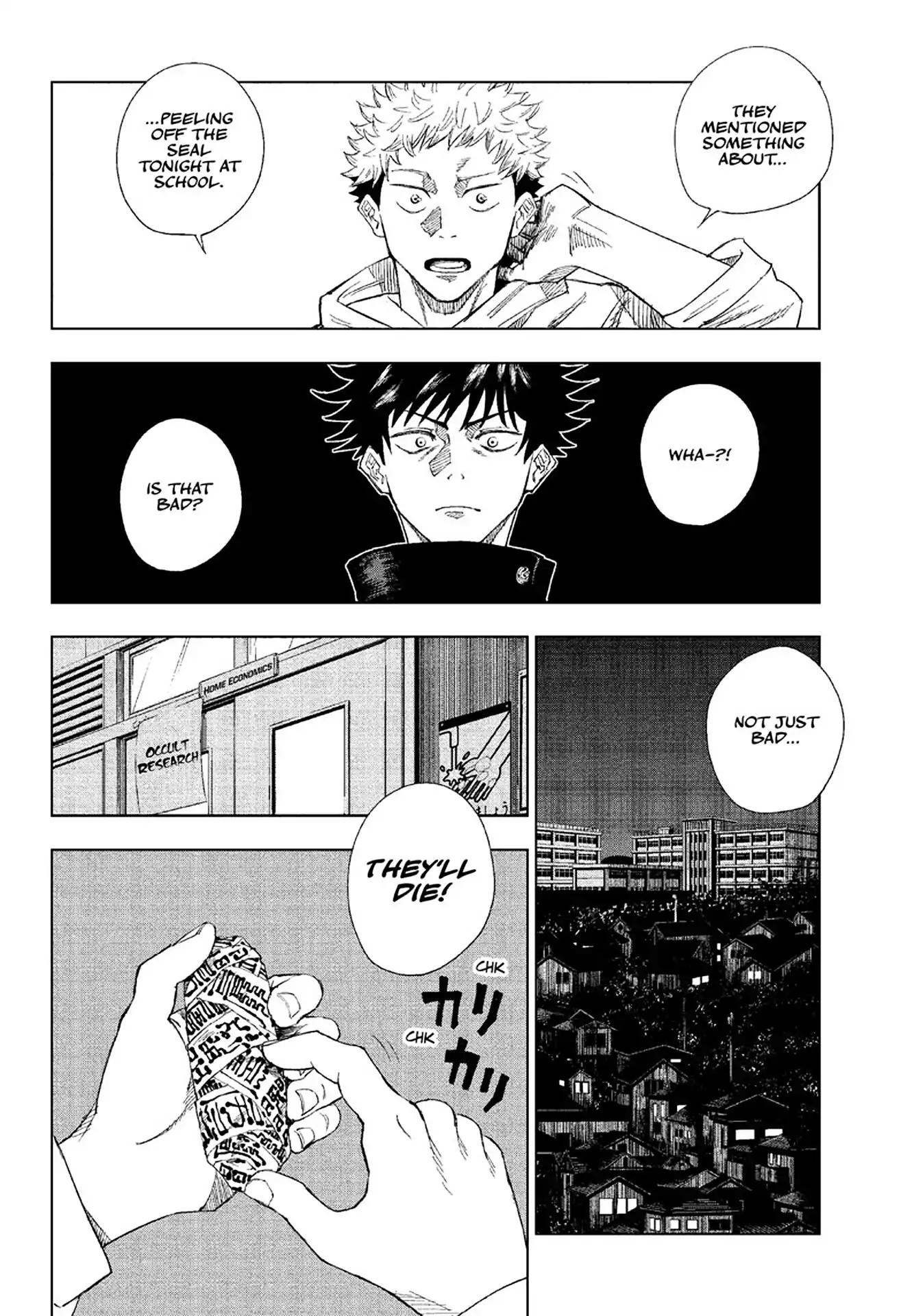 Read Jujutsu Kaisen (en) Manga Online