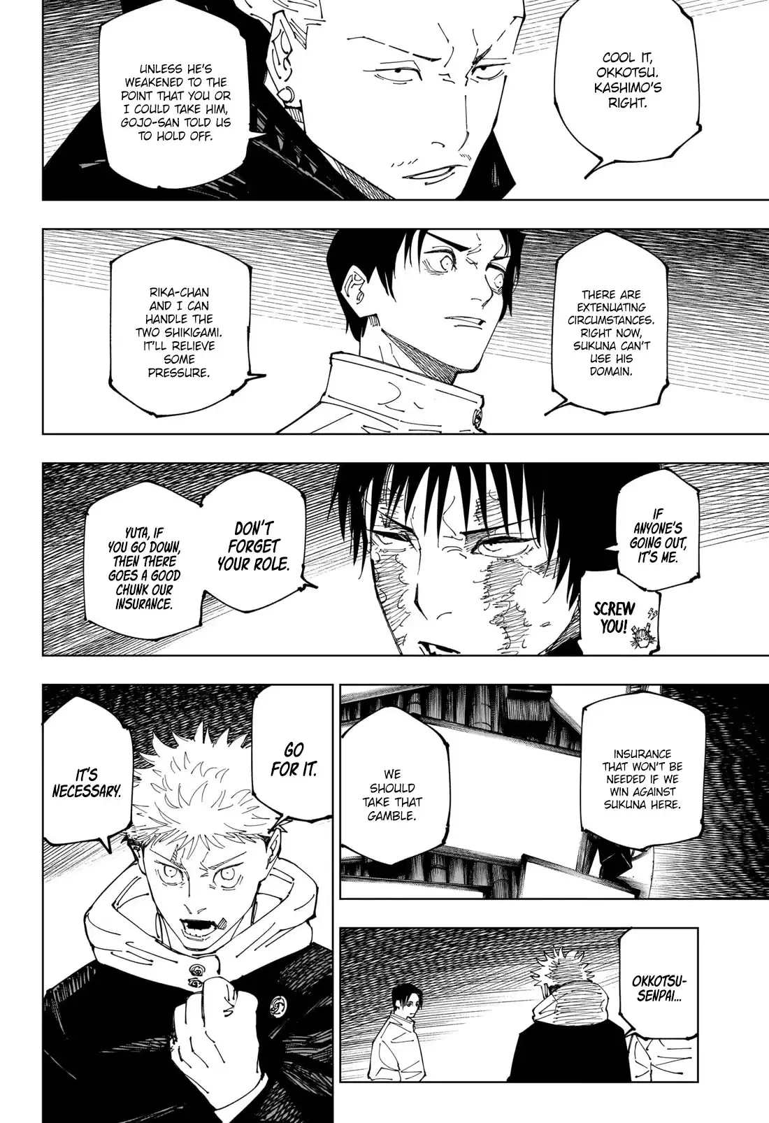 Read Jujutsu Kaisen (en) Manga Online