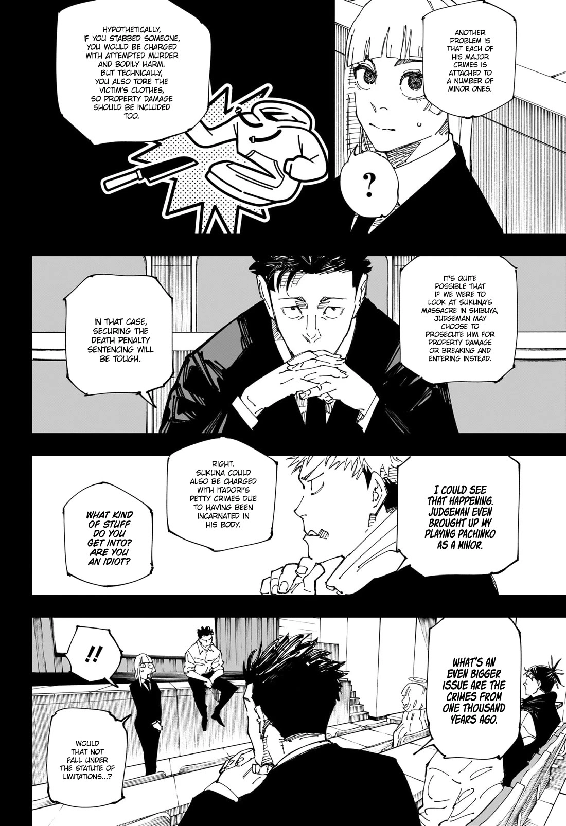 Read Jujutsu Kaisen (en) Manga Online