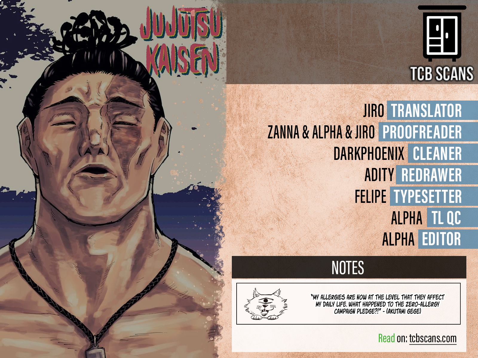 Read Jujutsu Kaisen (en) Manga Online