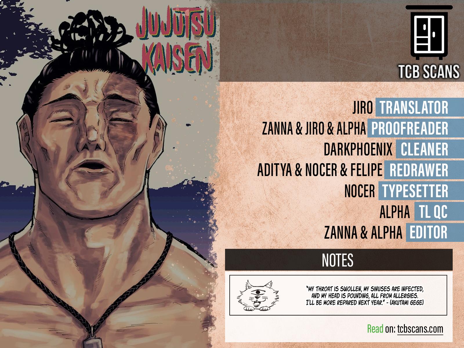 Read Jujutsu Kaisen (en) Manga Online