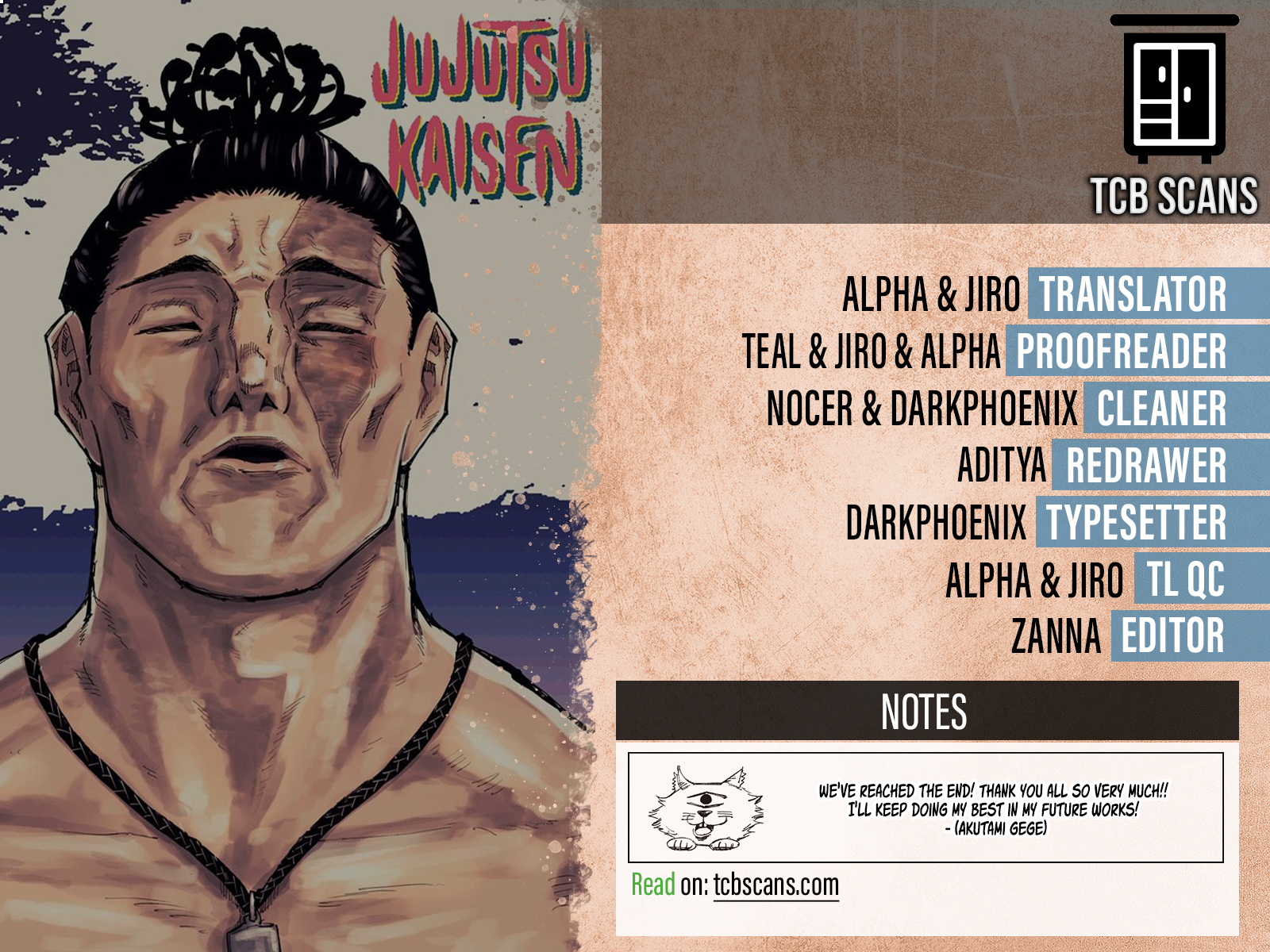 Read Jujutsu Kaisen (en) Manga Online