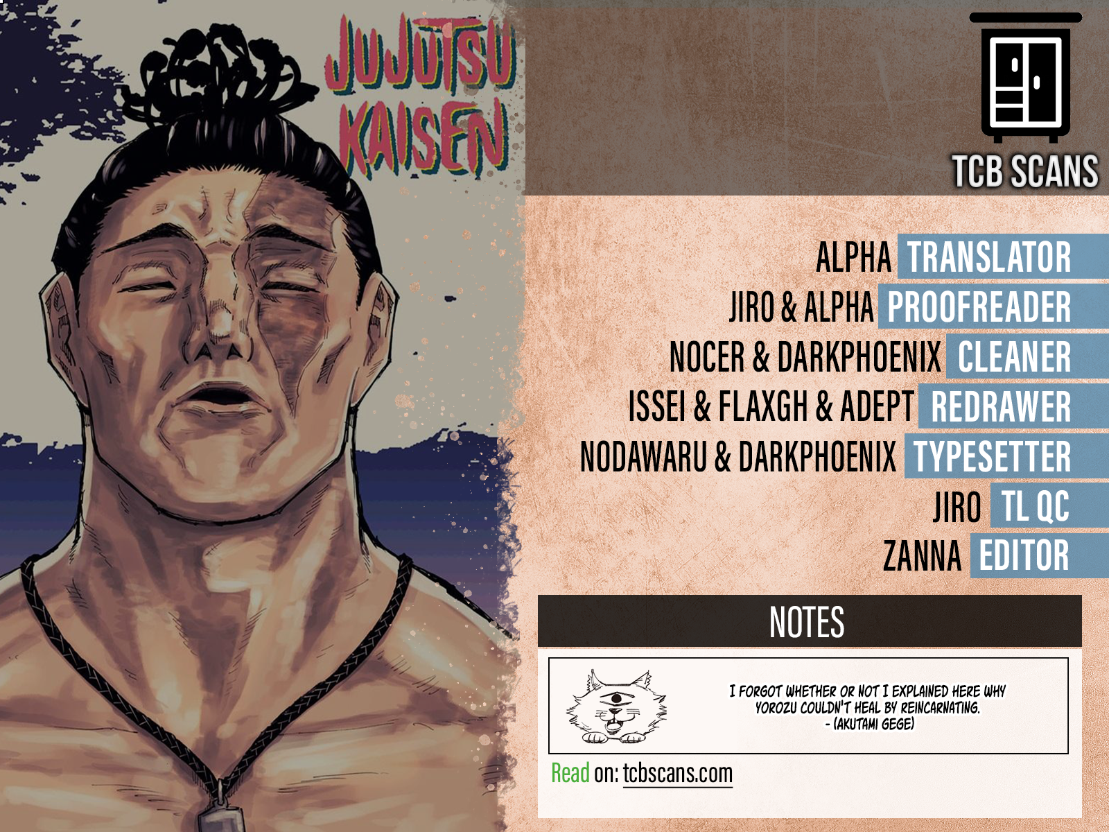 Read Jujutsu Kaisen (en) Manga Online