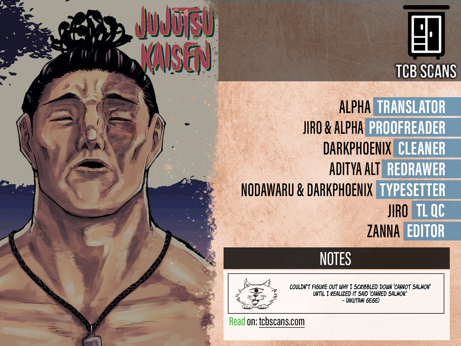 Read Jujutsu Kaisen (en) Manga Online
