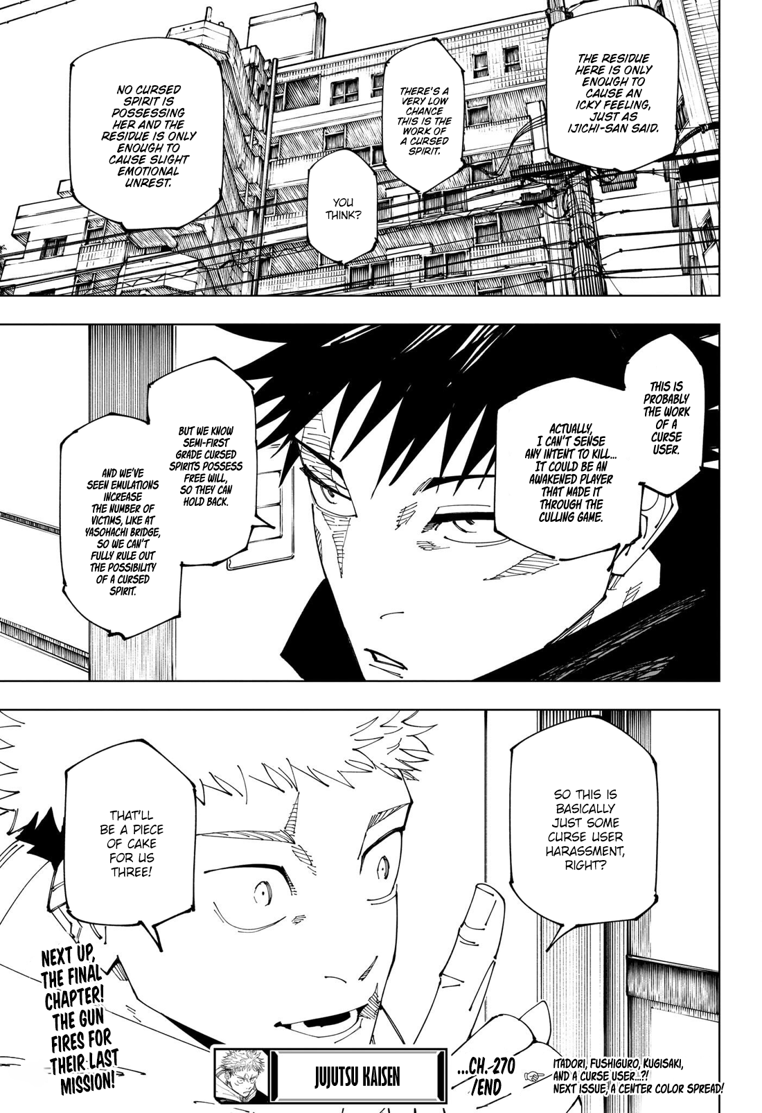 Read Jujutsu Kaisen (en) Manga Online