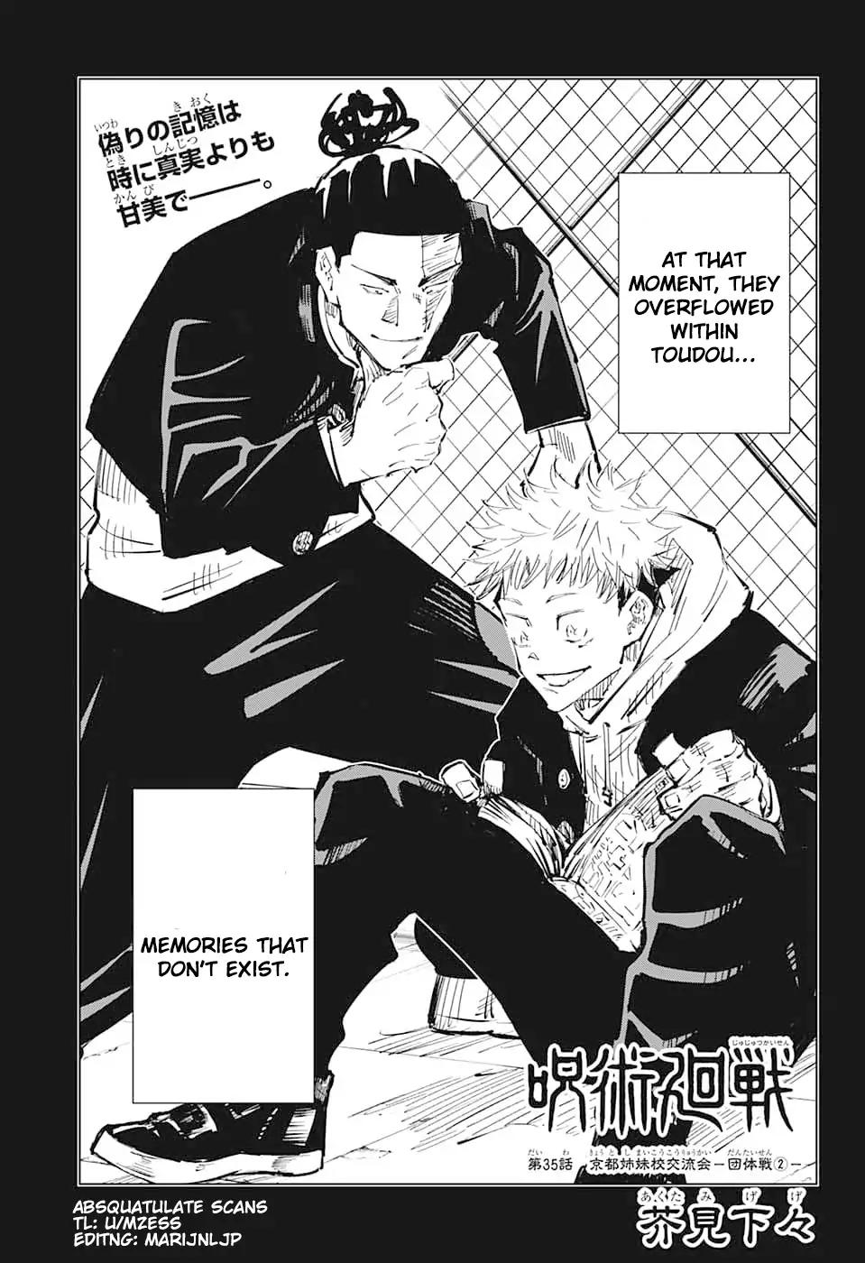 Read Jujutsu Kaisen (en) Manga Online