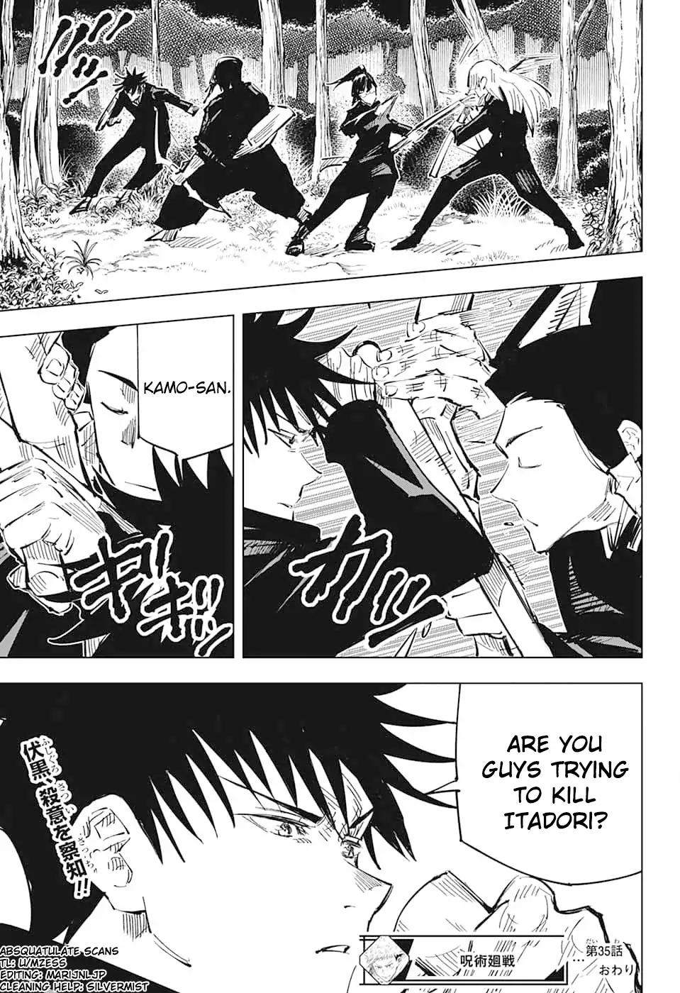 Read Jujutsu Kaisen (en) Manga Online