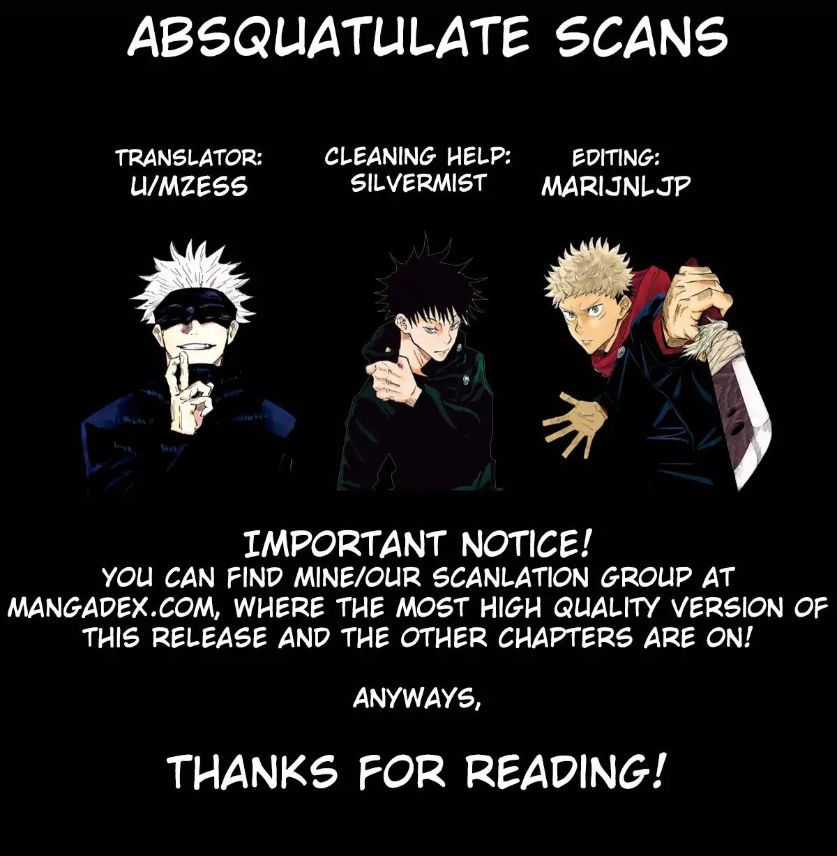 Read Jujutsu Kaisen (en) Manga Online