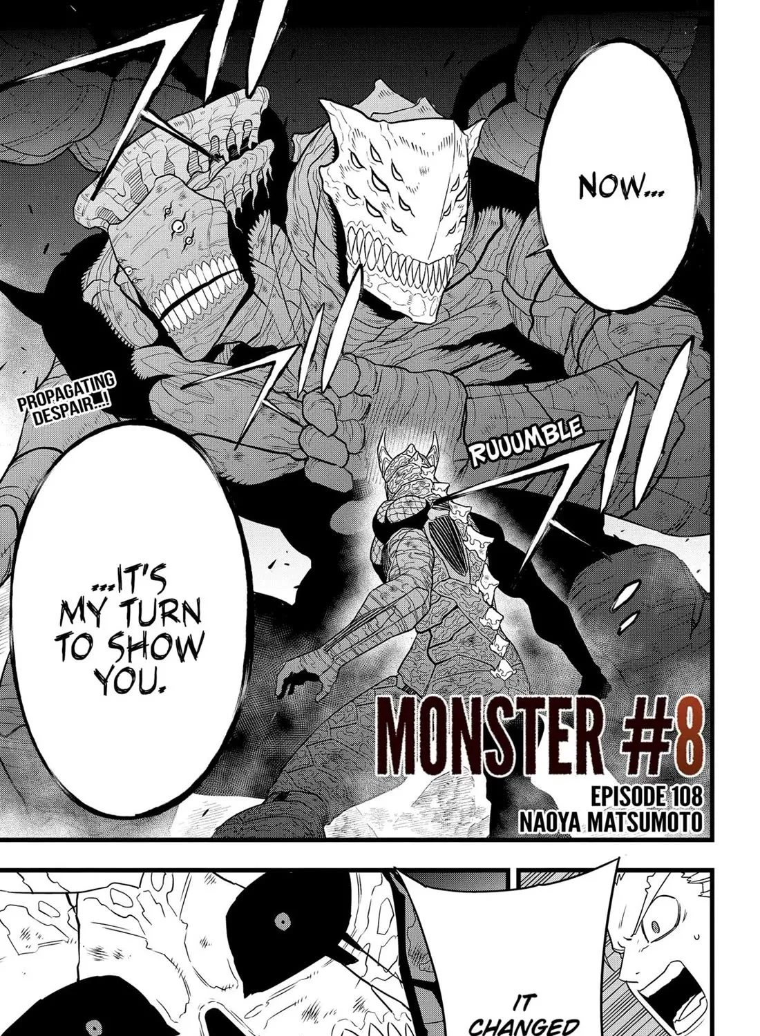 Read Kaiju No. 8 (en) Manga Online