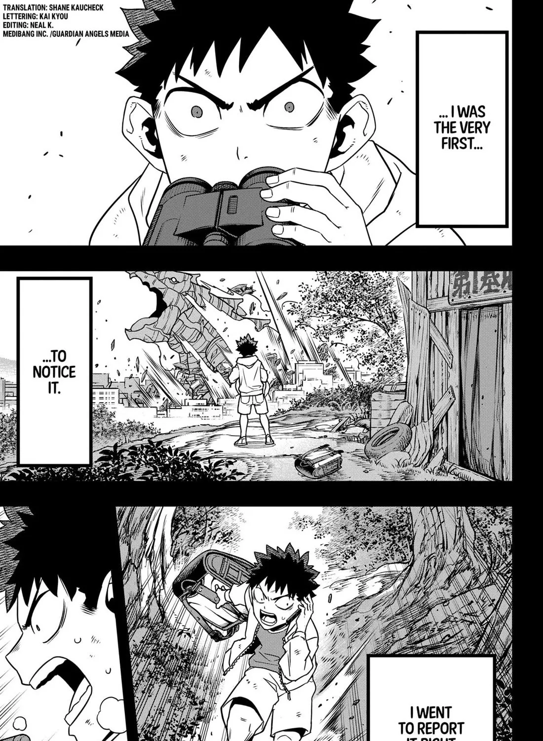 Read Kaiju No. 8 (en) Manga Online