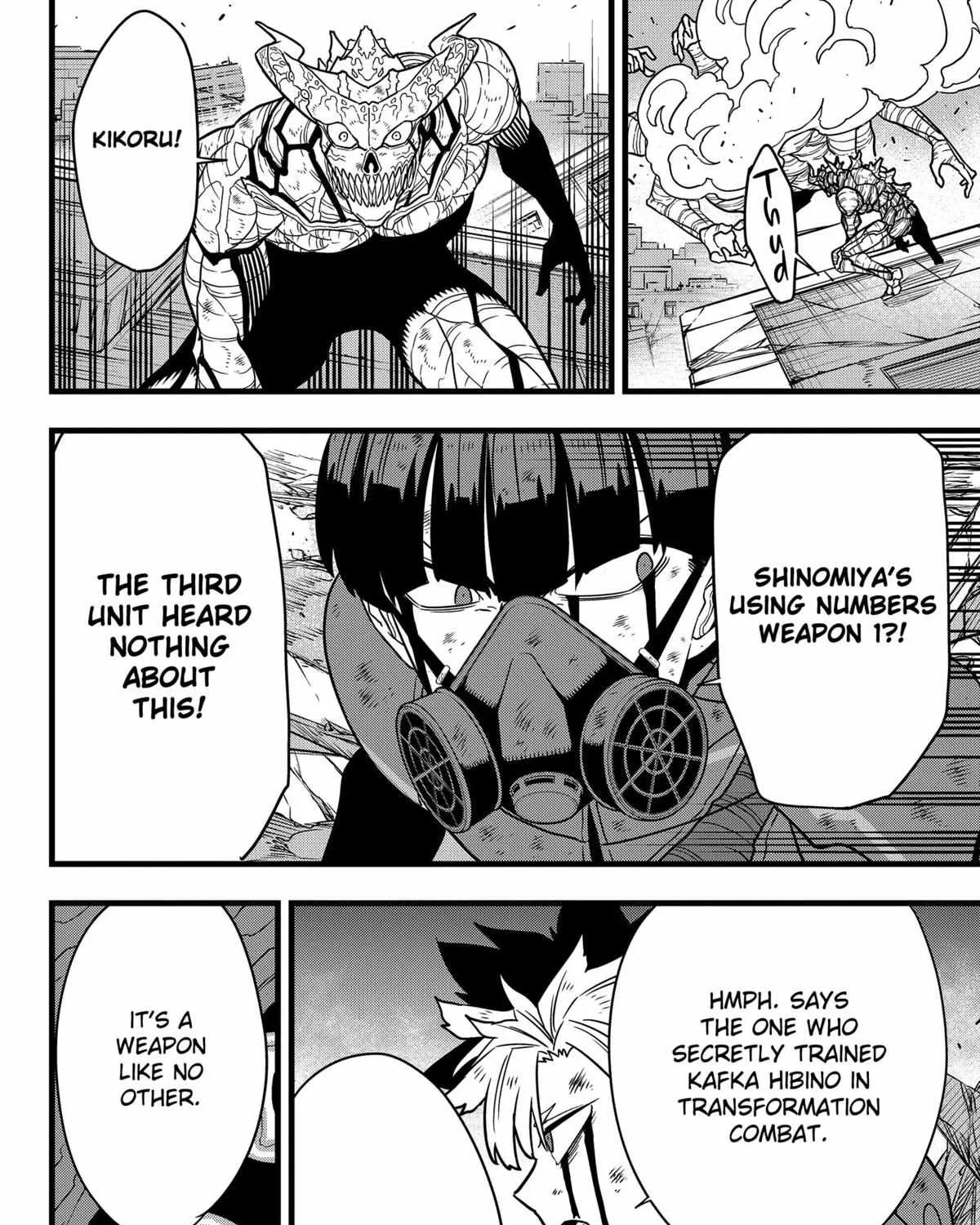 Read Kaiju No. 8 (en) Manga Online