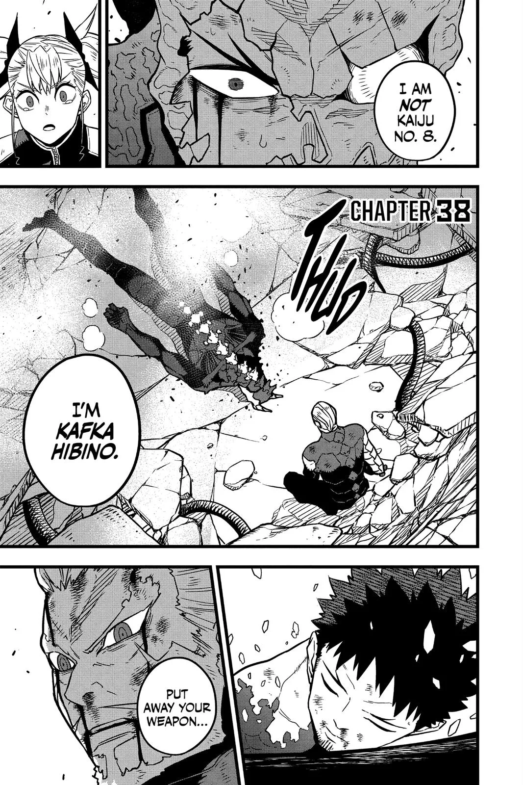 Read Kaiju No. 8 (en) Manga Online