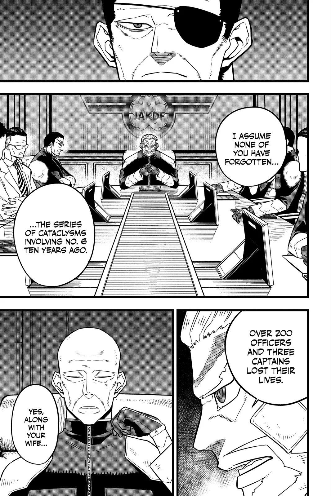 Read Kaiju No. 8 (en) Manga Online