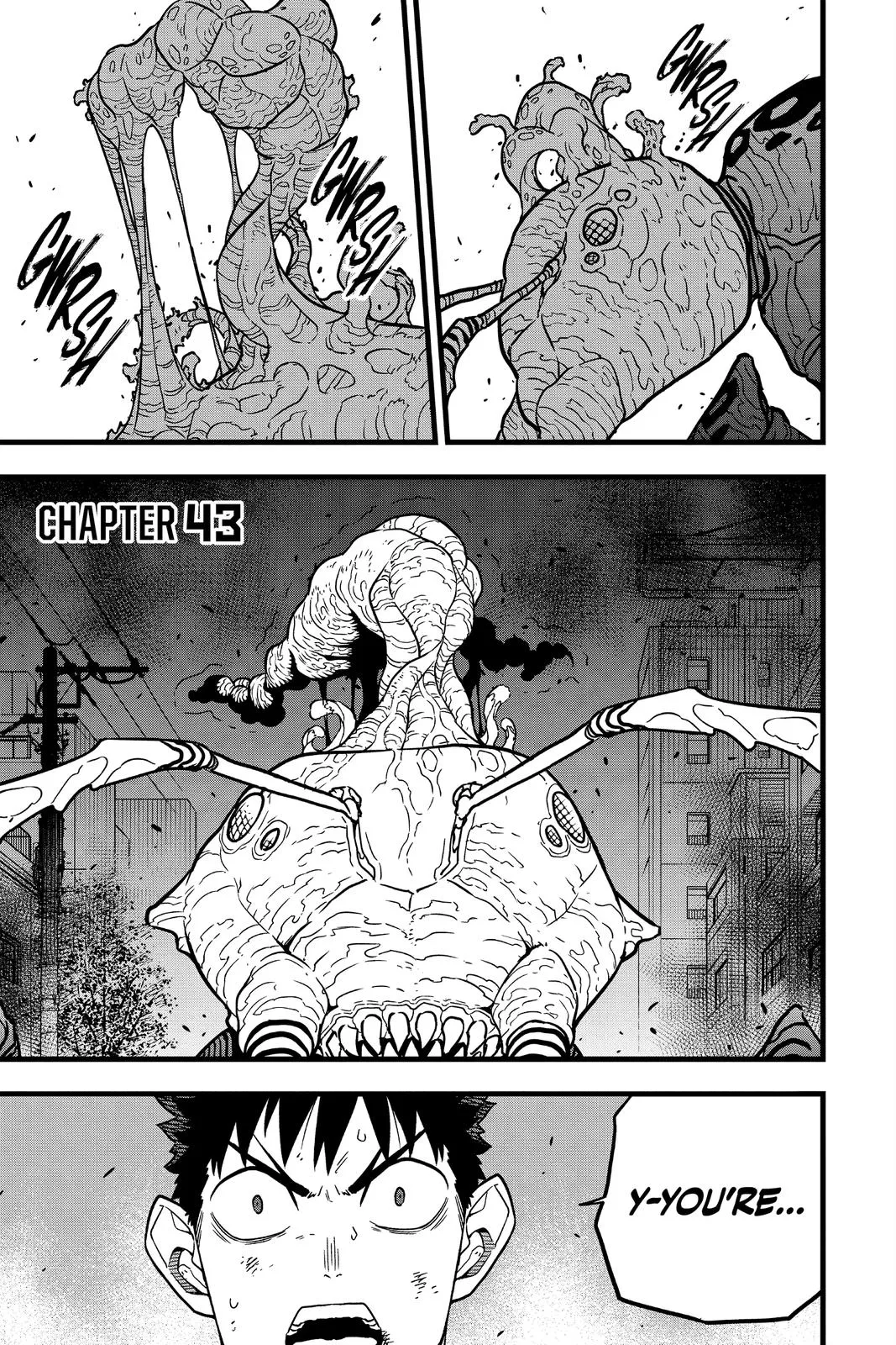 Read Kaiju No. 8 (en) Manga Online