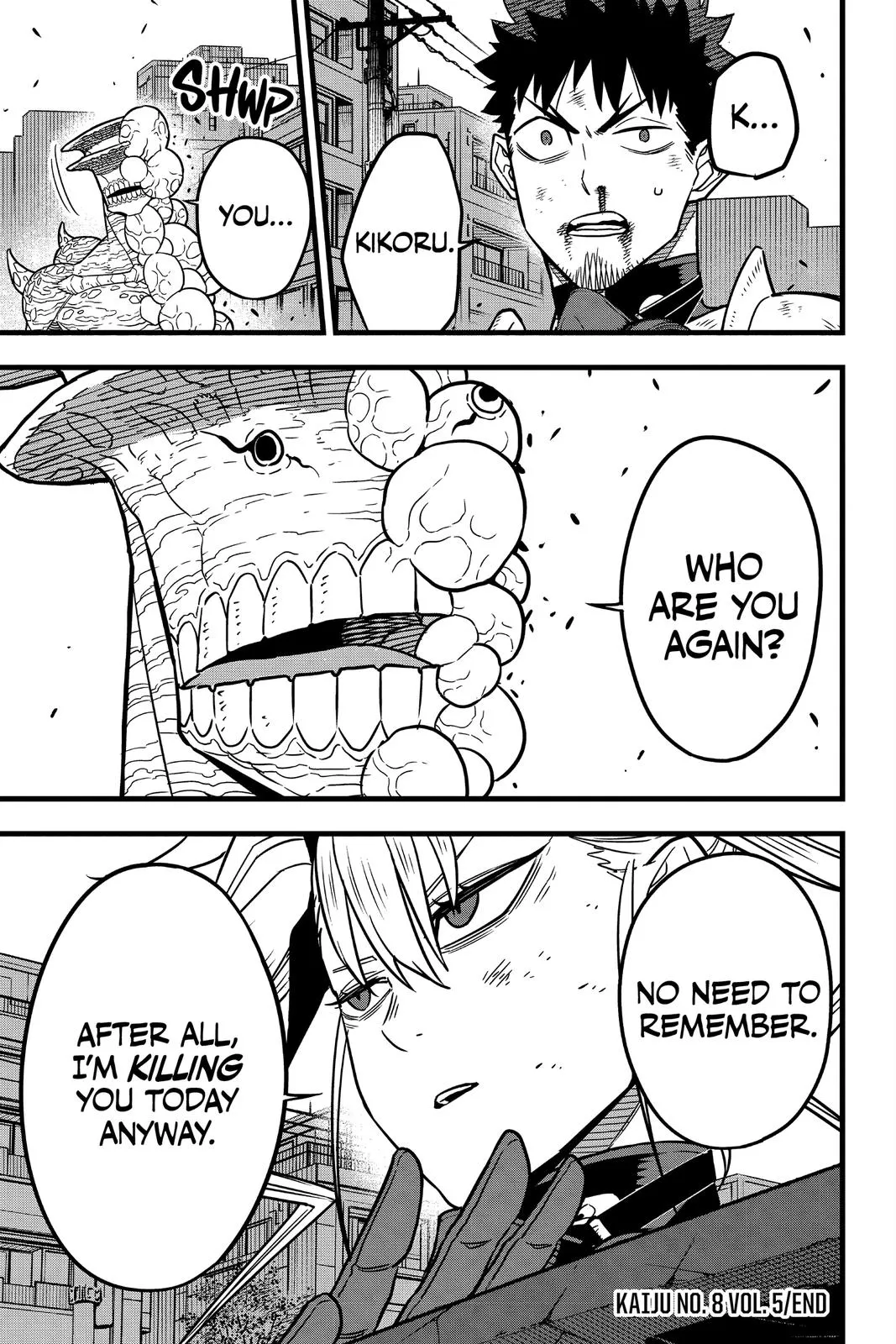 Read Kaiju No. 8 (en) Manga Online