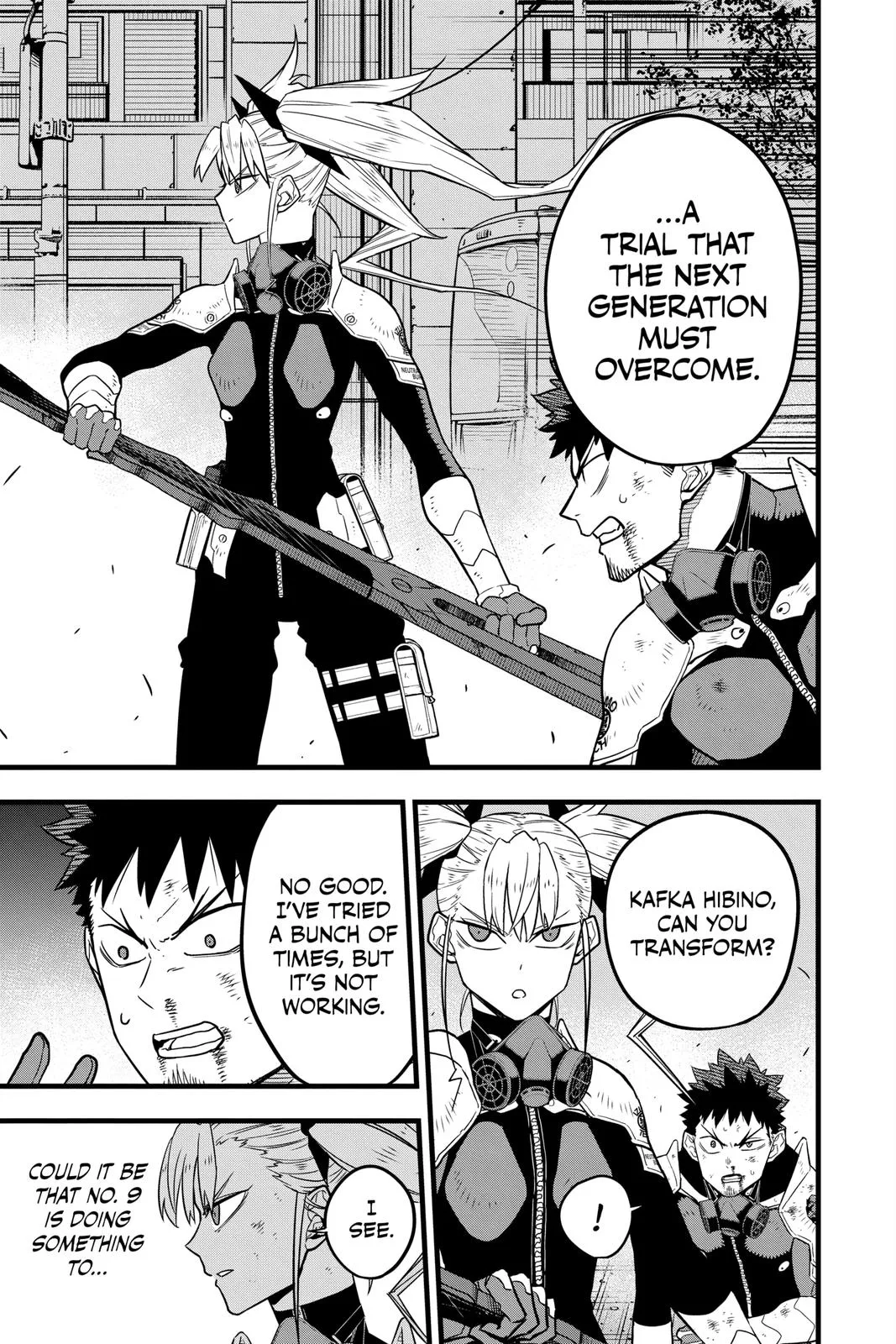 Read Kaiju No. 8 (en) Manga Online