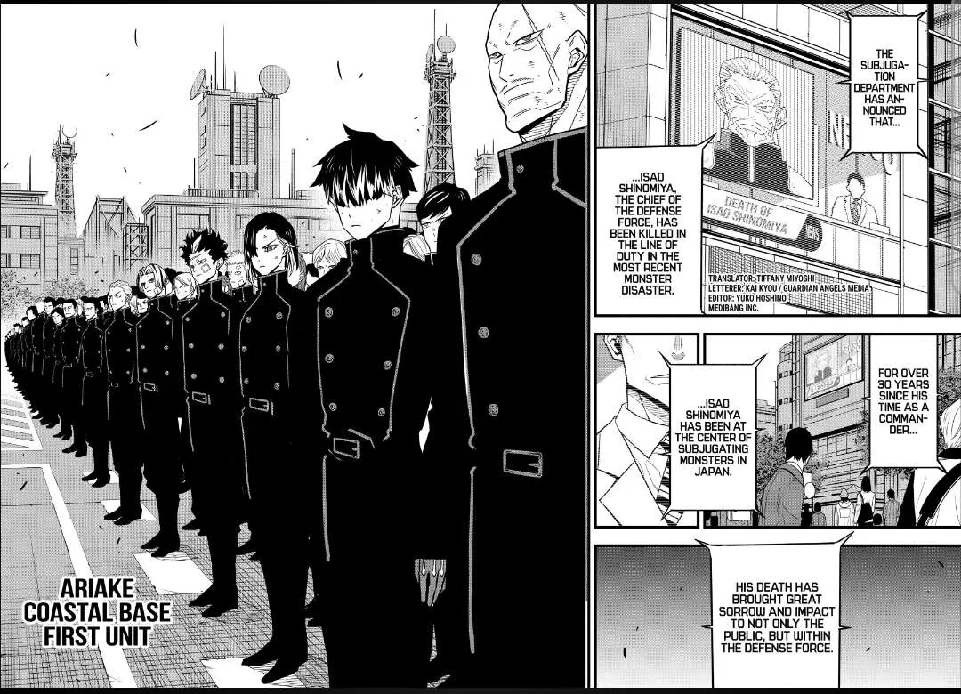 Read Kaiju No. 8 (en) Manga Online