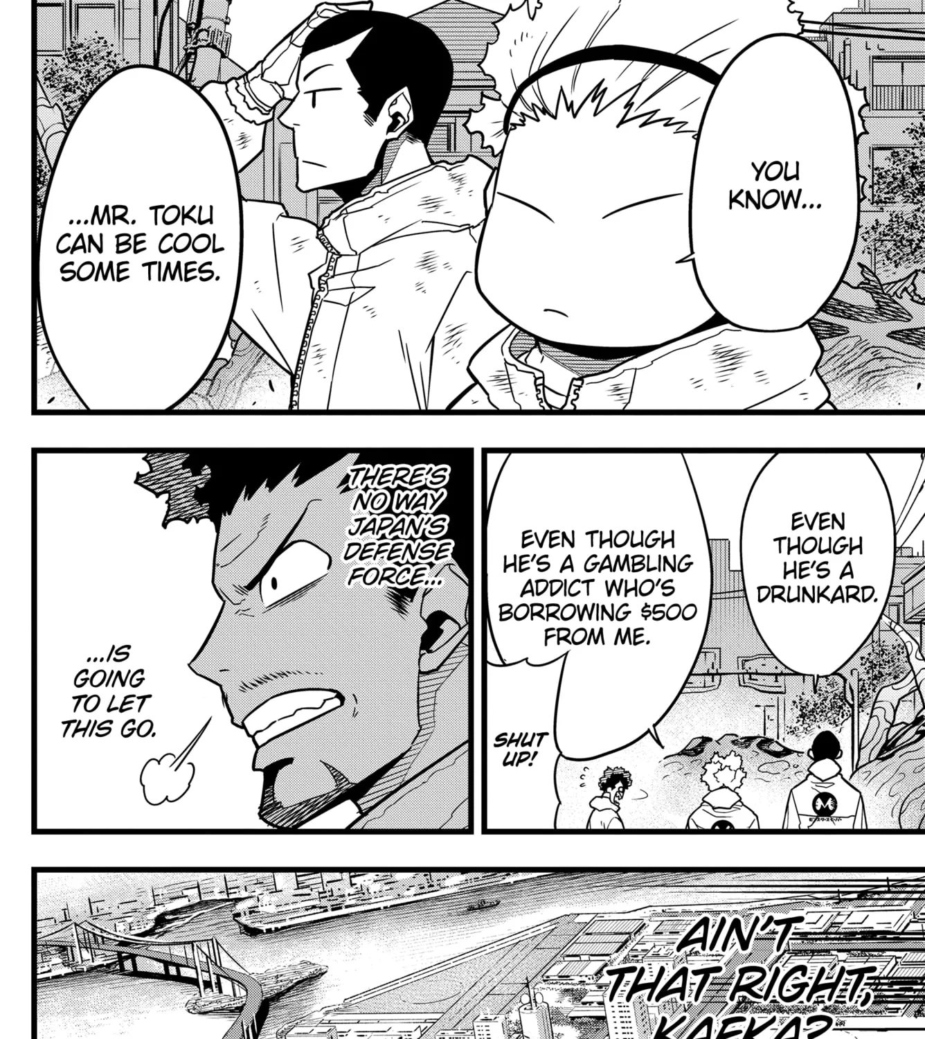 Read Kaiju No. 8 (en) Manga Online