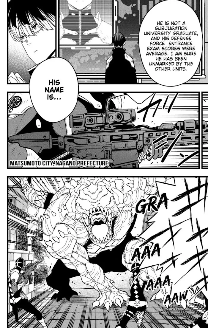 Read Kaiju No. 8 (en) Manga Online