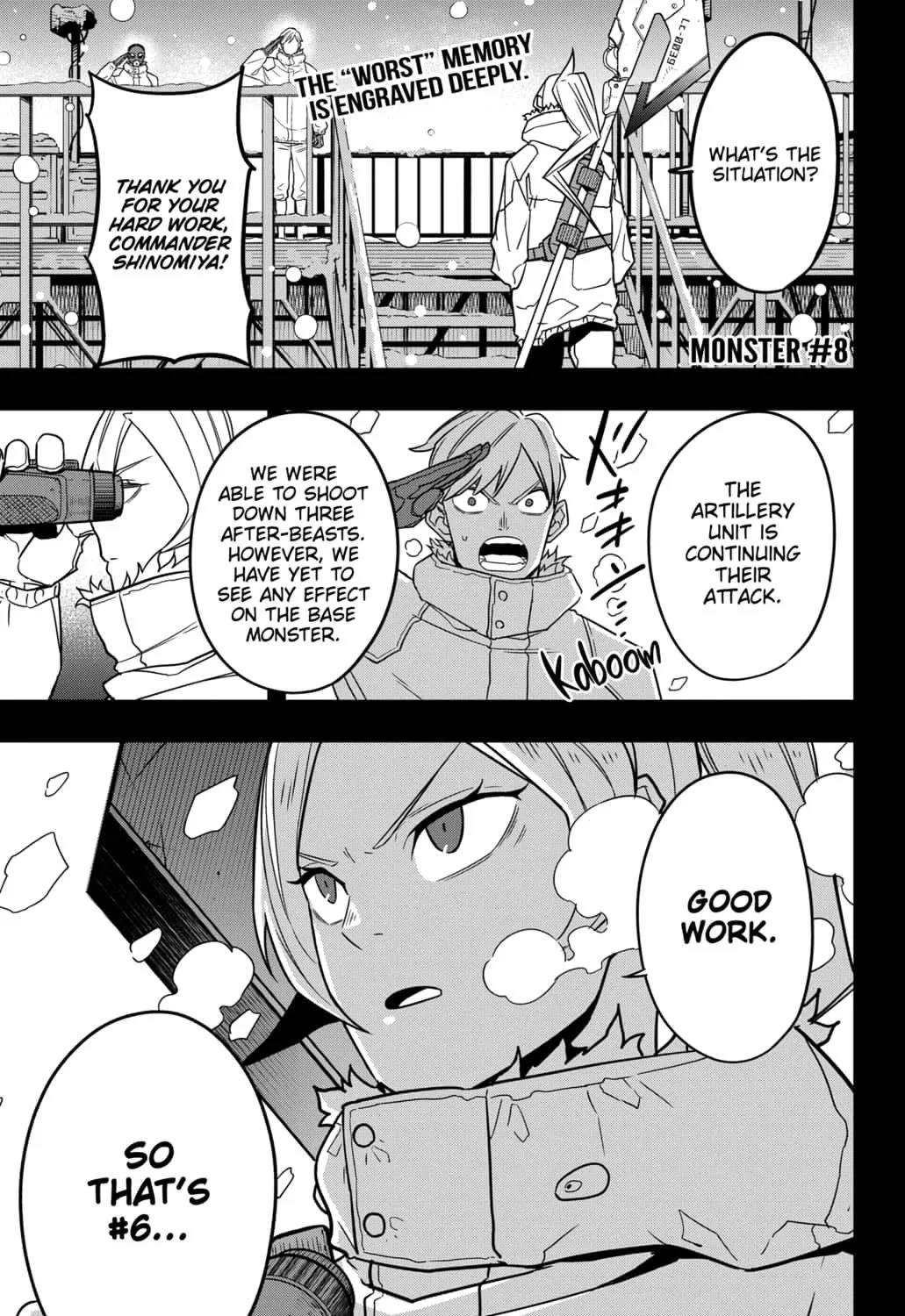 Read Kaiju No. 8 (en) Manga Online