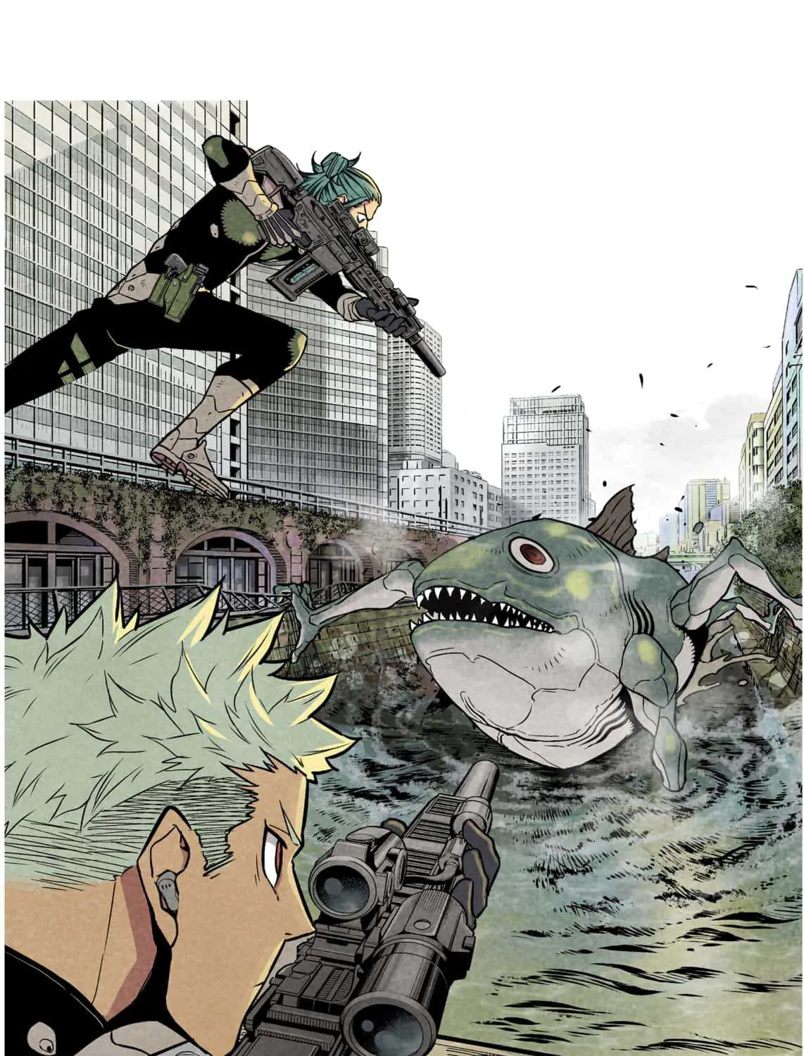 Read Kaiju No. 8 (en) Manga Online
