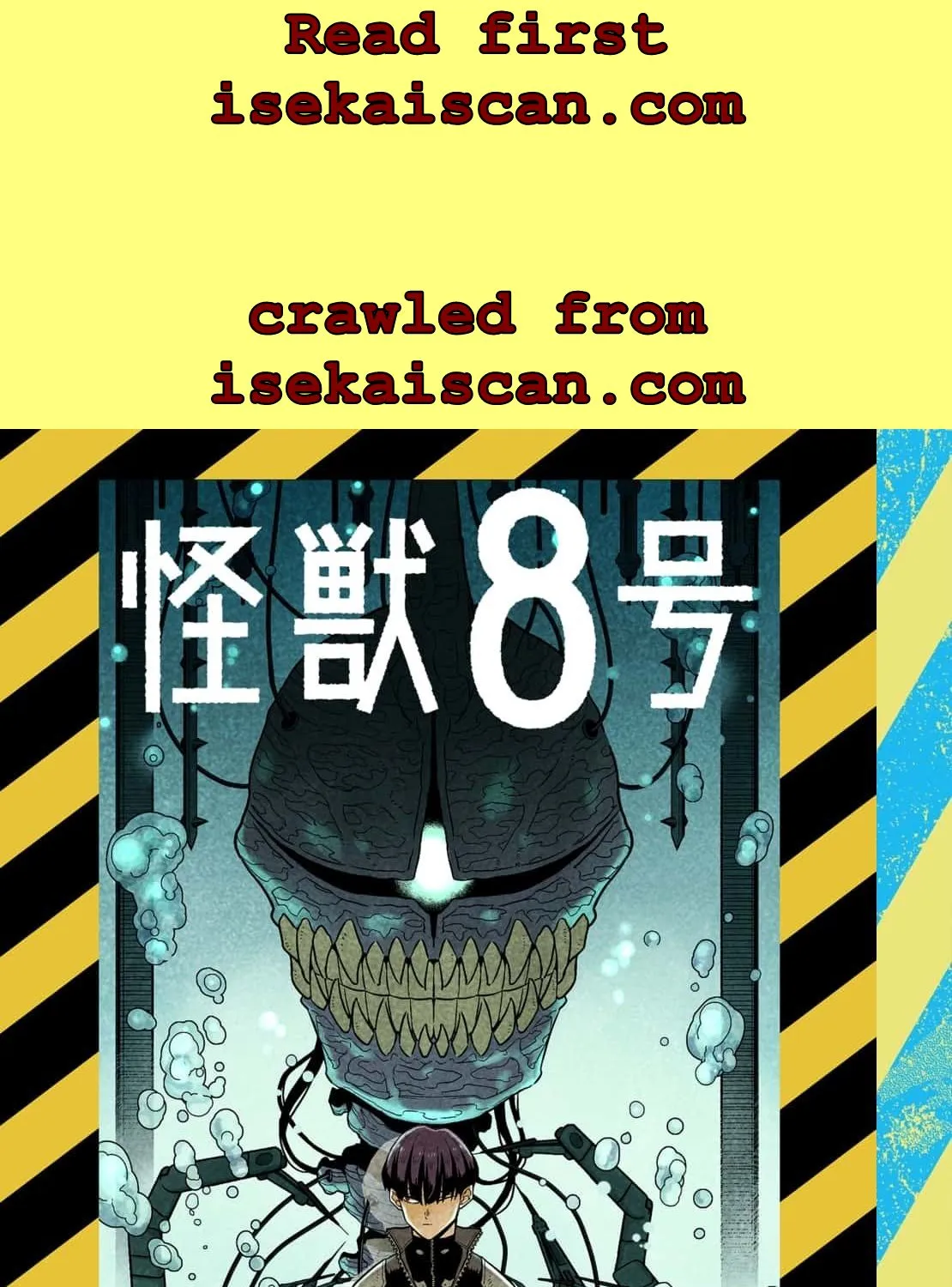 Read Kaiju No. 8 (en) Manga Online