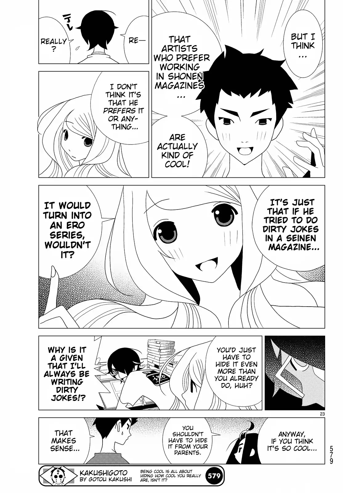 Read Kakushigoto (en) Manga Online