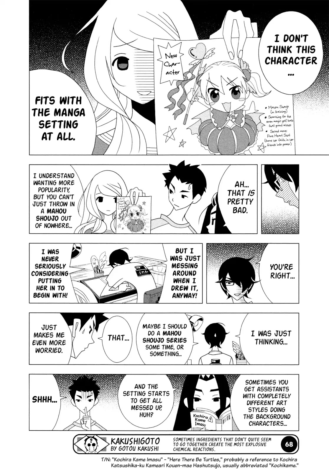 Read Kakushigoto (en) Manga Online