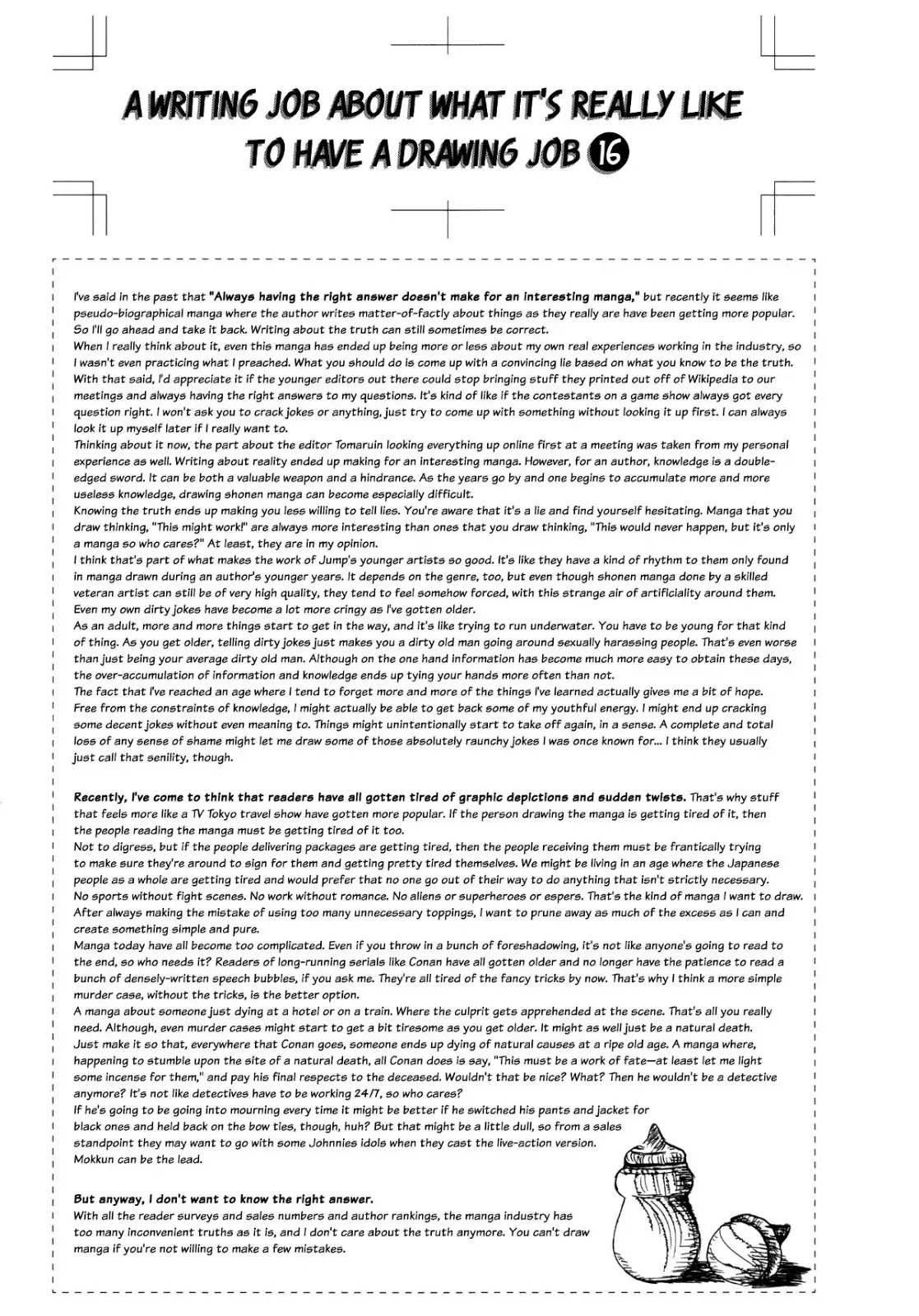 Read Kakushigoto (en) Manga Online