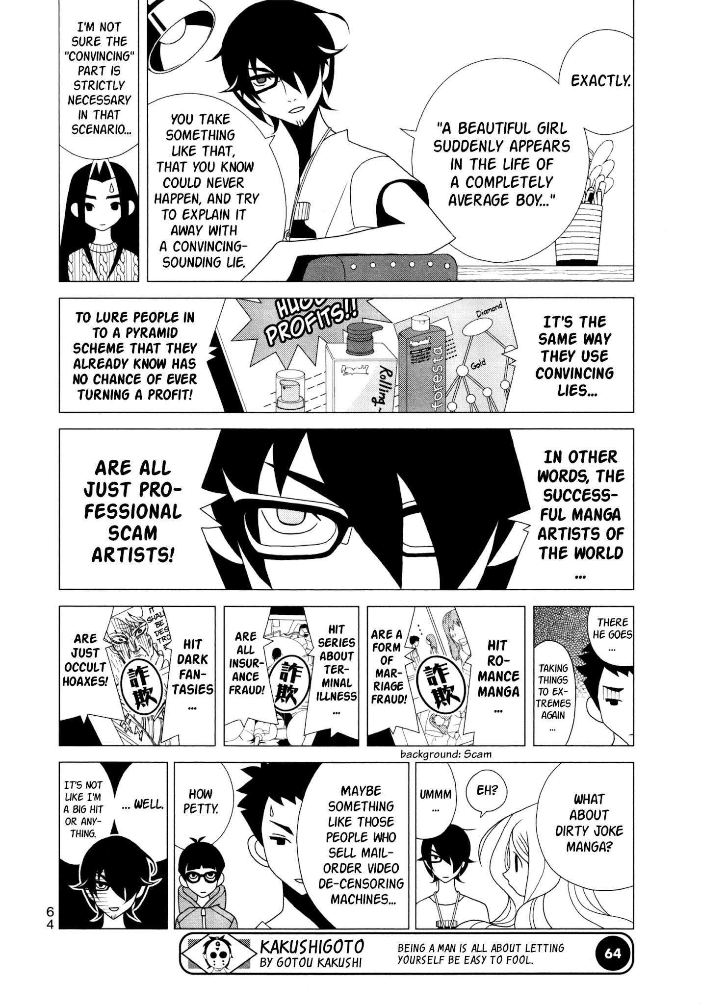 Read Kakushigoto (en) Manga Online