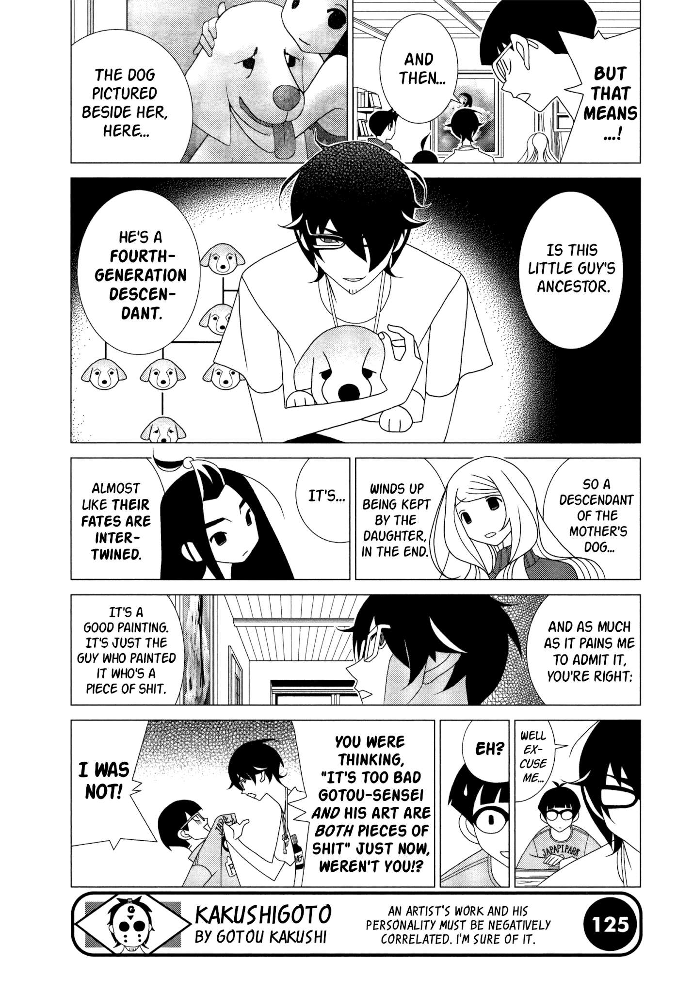 Read Kakushigoto (en) Manga Online