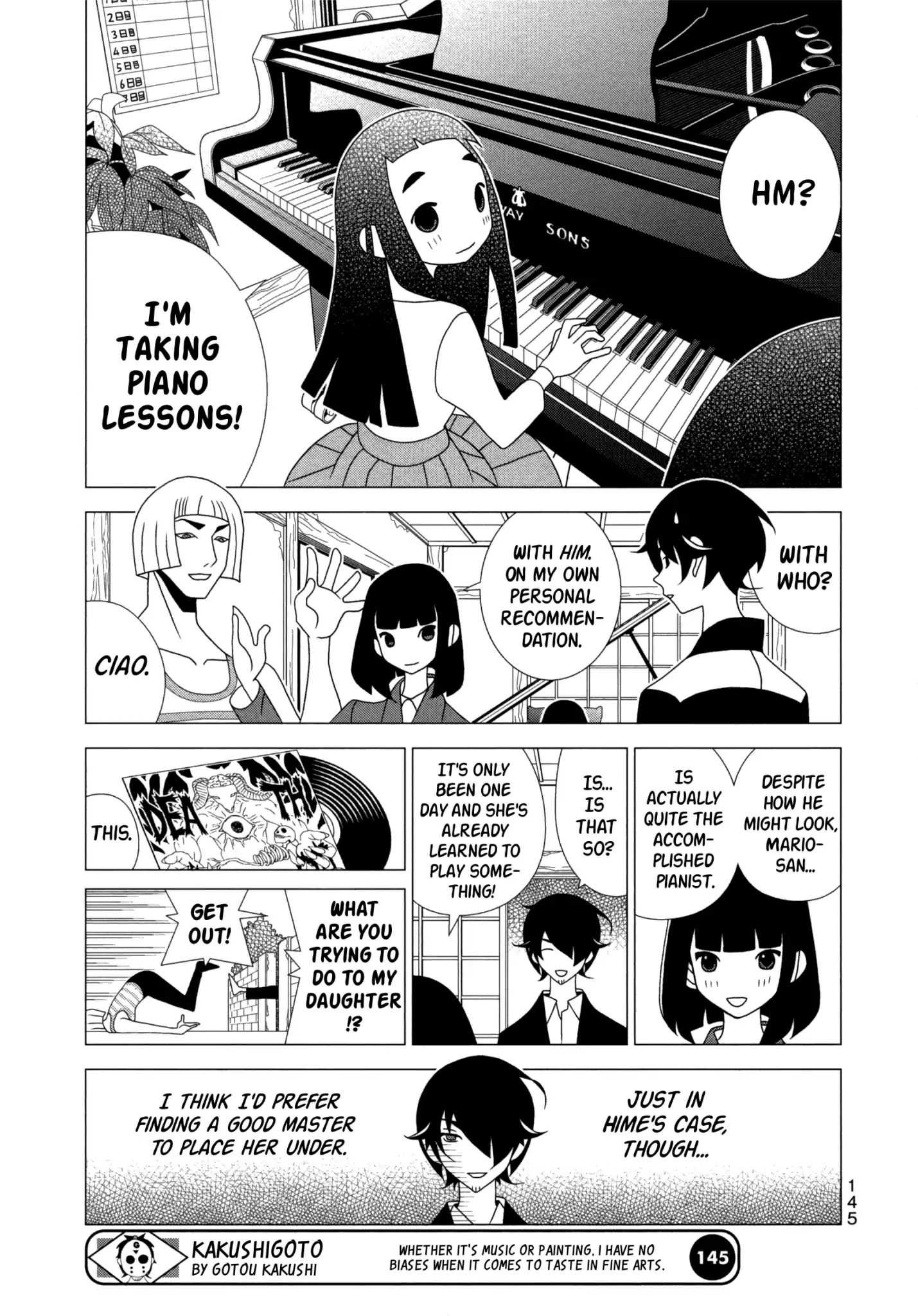 Read Kakushigoto (en) Manga Online