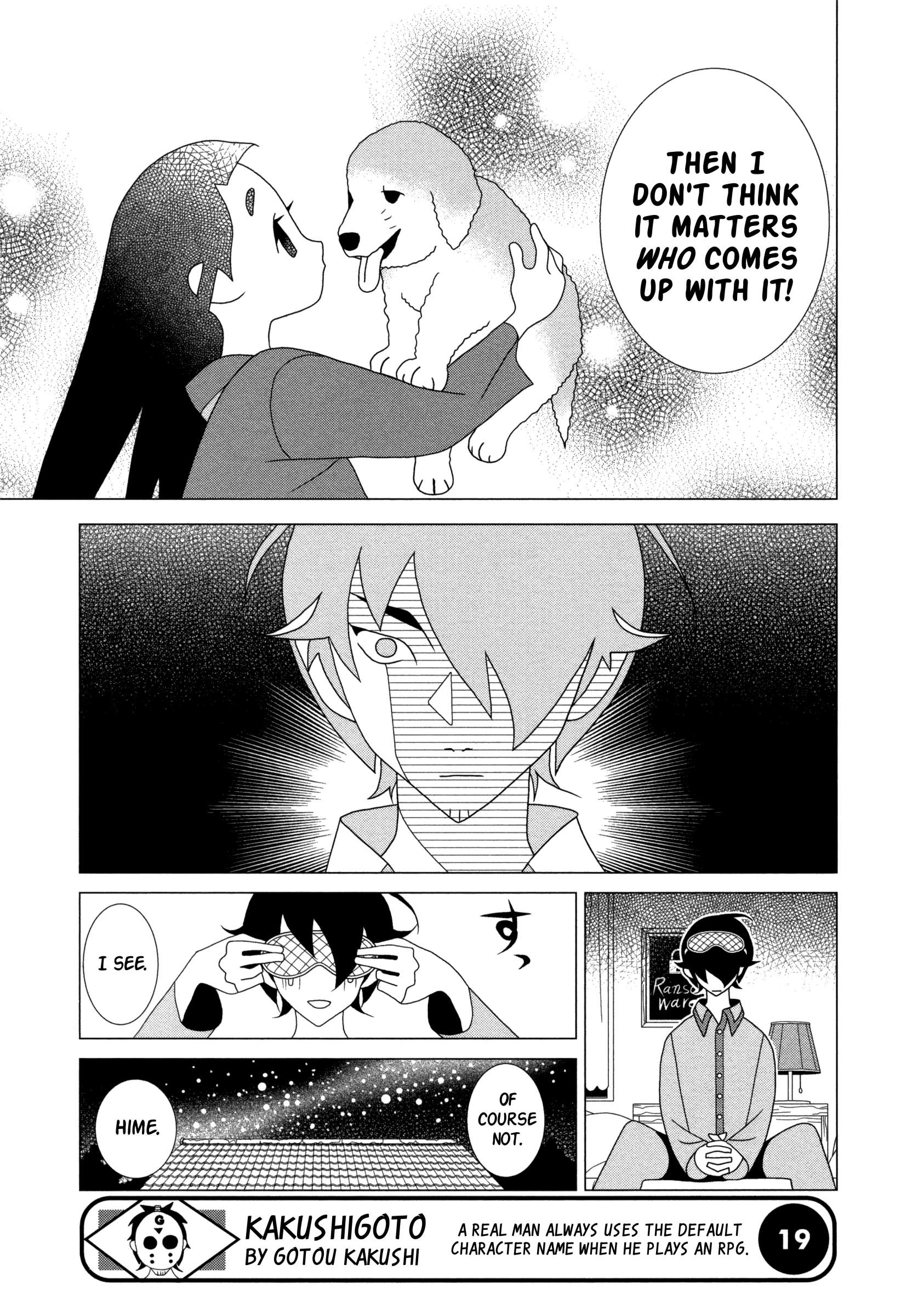 Read Kakushigoto (en) Manga Online