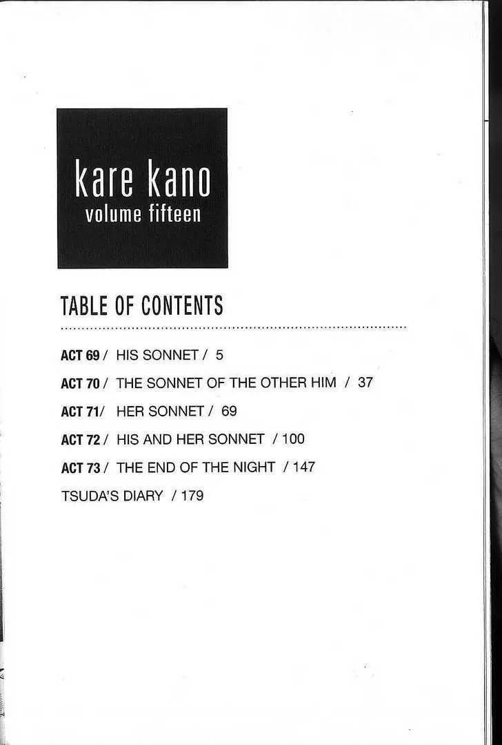 Read Kare Kano (en) Manga Online