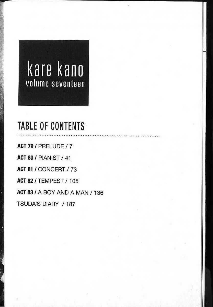 Read Kare Kano (en) Manga Online
